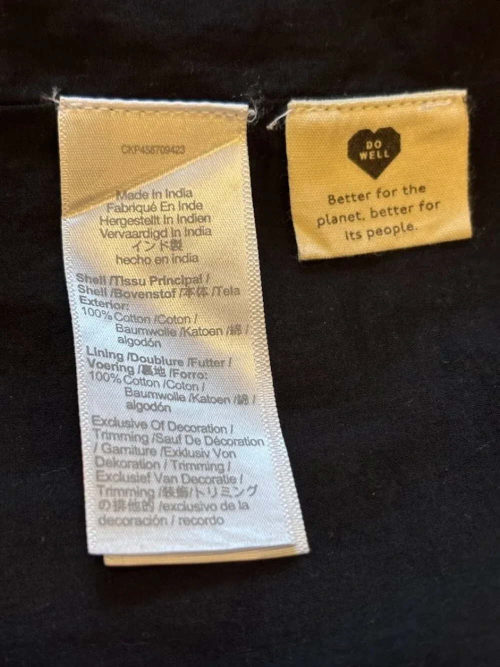 MADEWELL Lucie Elbow-Sleeve Smocked Dress in Parisian Ditsy - size Large - Picture 5 of 16